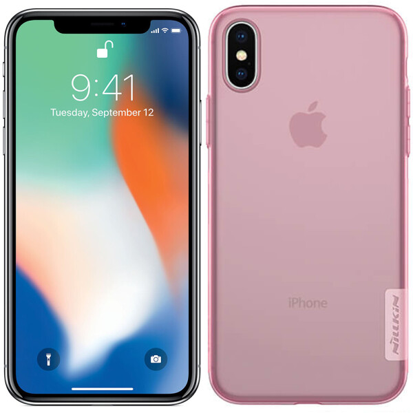 

Чехол NILLKIN Nature TPU для iPhone X/Xs Pink (20959)