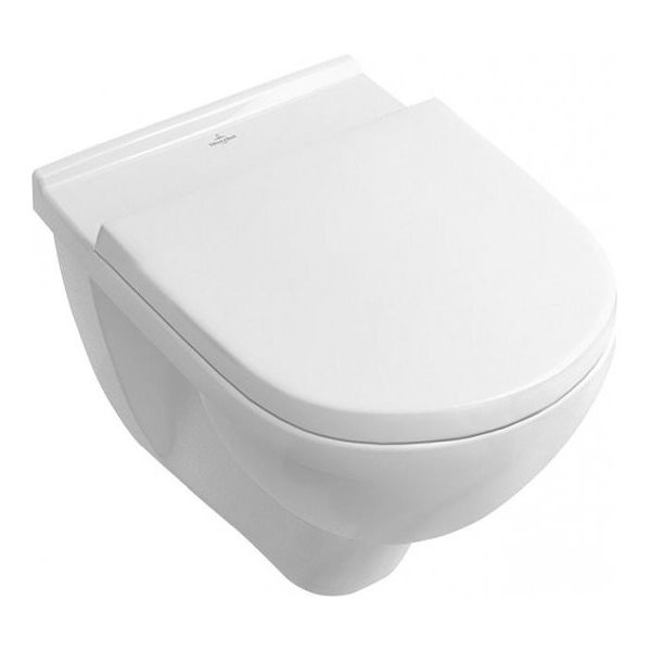 

Унитаз для инсталляции подвесной белый VILLEROY&BOCH O.NOVO 5660R001 без сиденья 82401