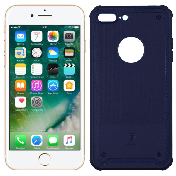 

Чехол Baseus Shield Series для iPhone 7 Plus Dark Blue (23011)