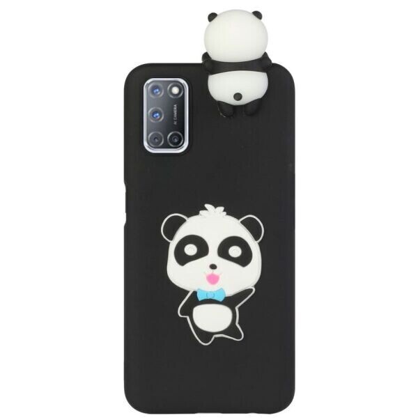 

Силиконовый (TPU) чехол UniCase 3D Pattern для OPPO A52 / A92 - Shy Panda