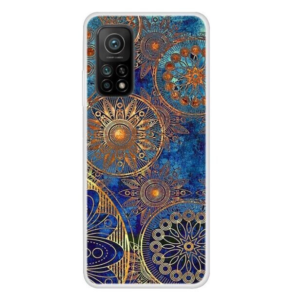 

Силиконовый (TPU) чехол Deexe Life Style для Xiaomi Mi 10T / Mi 10T Pro - Gold Flower