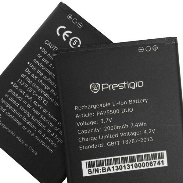

Аккумулятор для Prestigio MultiPhone PAP5500 DUO