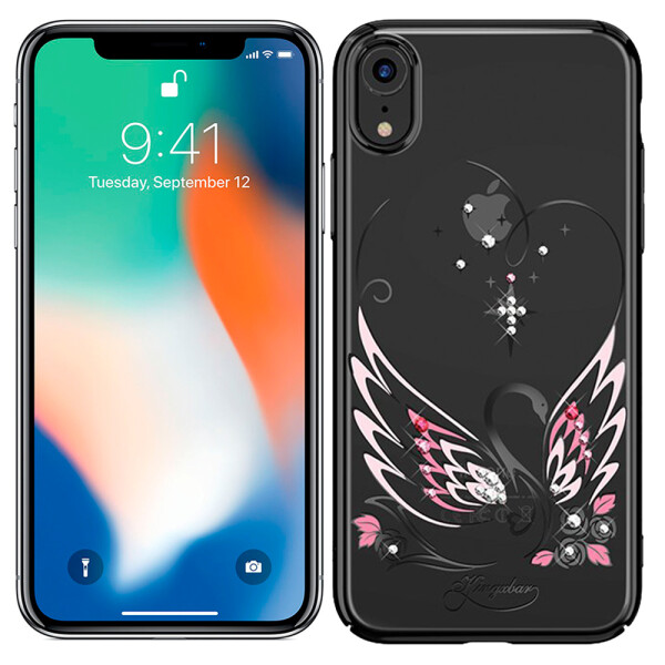 

Чехол Kingxbar Swan Series для iPhone X Black (23894)