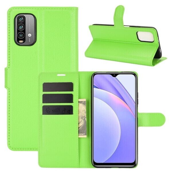 

Чехол-книжка Deexe Book Type для Xiaomi Redmi 9T - Green