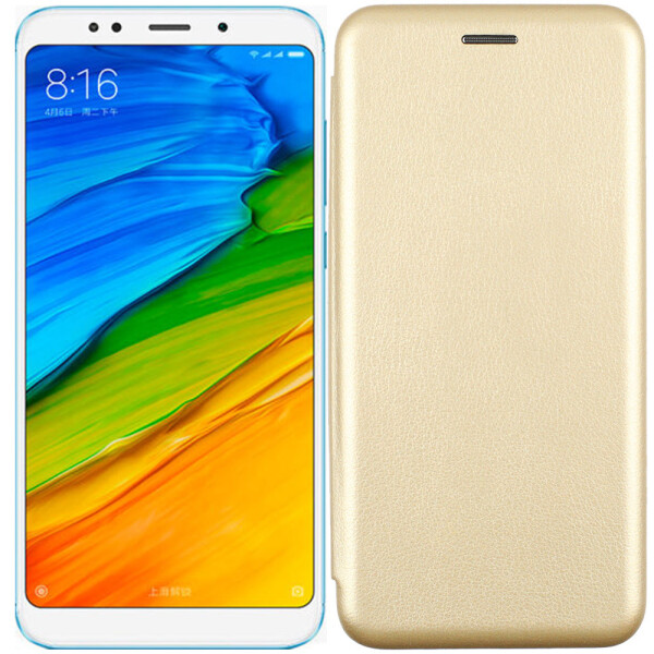

Чехол книжка U-Like Best для Xiaomi Redmi 5 Gold (25221)