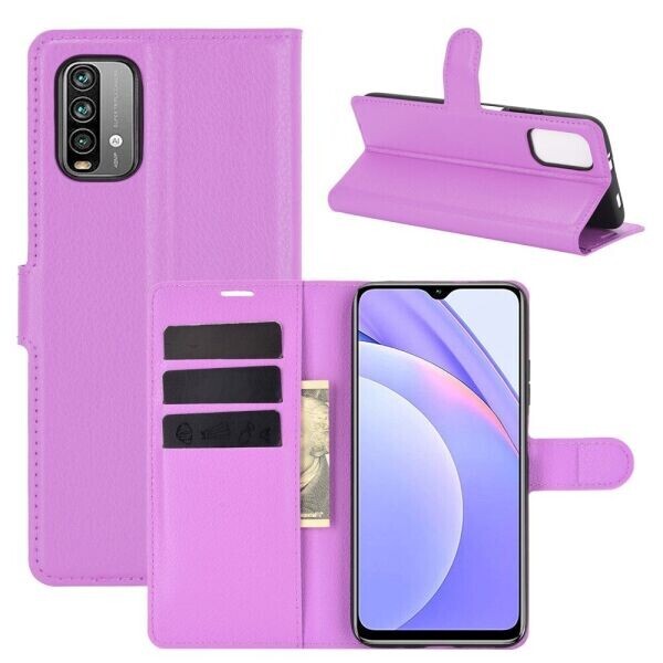 

Чехол-книжка Deexe Book Type для Xiaomi Redmi 9T - Purple