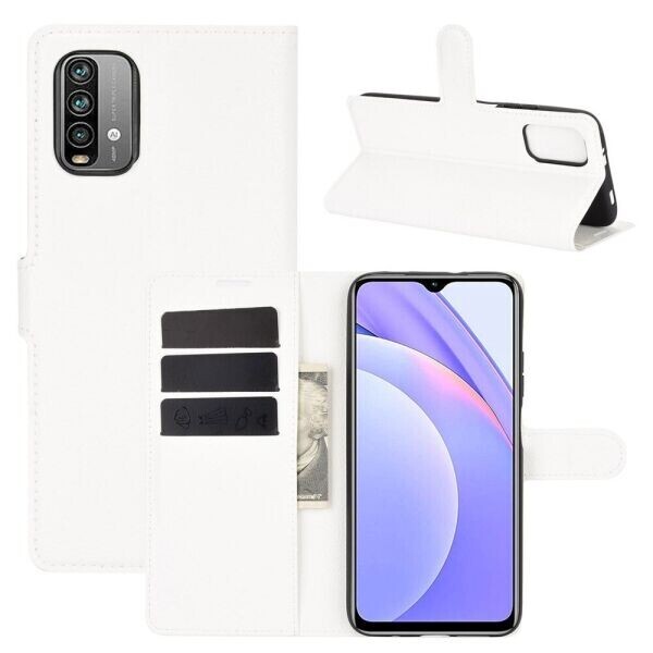 

Чехол-книжка Deexe Book Type для Xiaomi Redmi 9T - White
