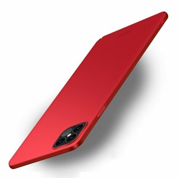

Пластиковый чехол MOFI Slim Shield для Apple iPhone 12 Pro Max - Red