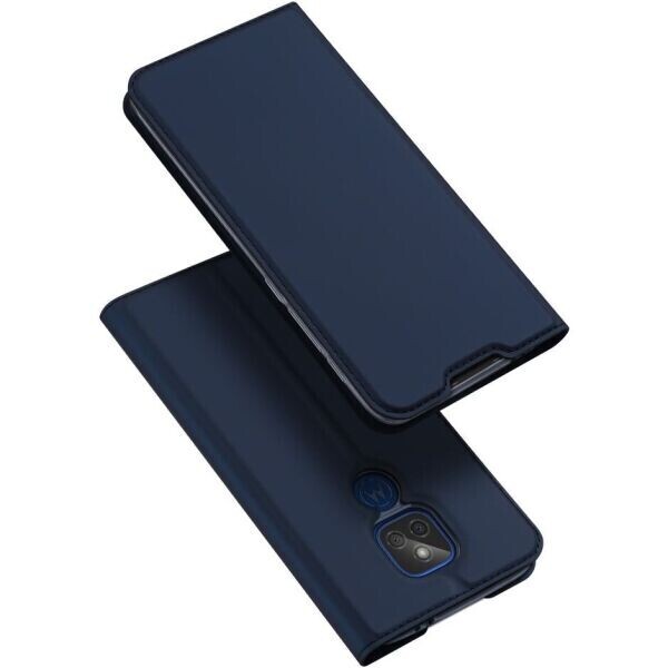 

Чехол-книжка DUX DUCIS Skin Pro для Motorola Moto G9 Play / Moto E7 Plus - Blue