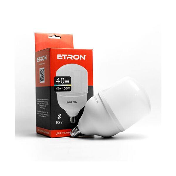 

LED лампа ETRON 1-EHP-304 T120 40W 6500K E27