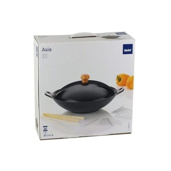 

Сковорода Kela Asia WOK 36 см 5 предметов (77943)