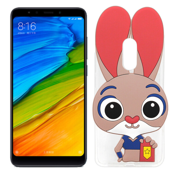 

Чехол силиконовый Зверополис Rabbit для Xiaomi Redmi 5 (25105)