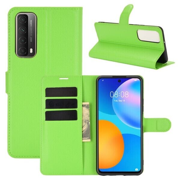 

Чехол-книжка Deexe Book Type для Huawei P Smart 2021 - Green
