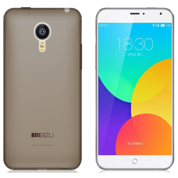 

Чехол силиконовый оригинальный для Meizu MX4 Black (6252)