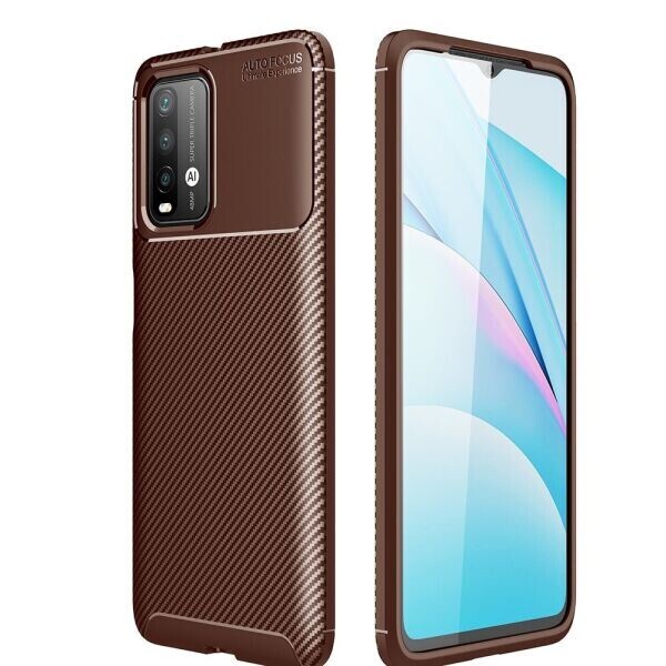 

Защитный чехол Deexe Fusion для Xiaomi Redmi 9T - Brown