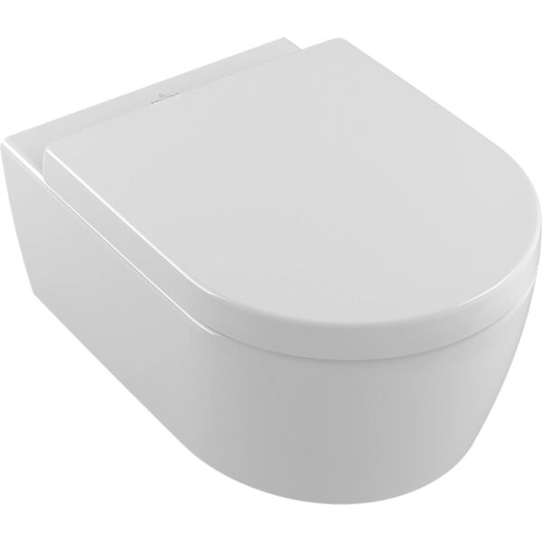 

Унитаз под инсталляцию настенный белый VILLEROY&BOCH AVENTO 5656HR01 с сиденьем с микролифтом 82618