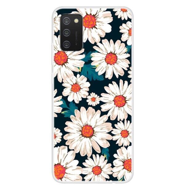 

Силиконовый (TPU) чехол Deexe Life Style для Samsung Galaxy A02s (A025) - Chrysanthemum