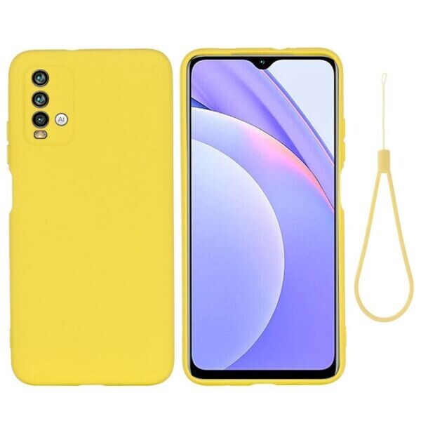 

Защитный чехол Deexe Silicone Case для Xiaomi Redmi 9T - Yellow