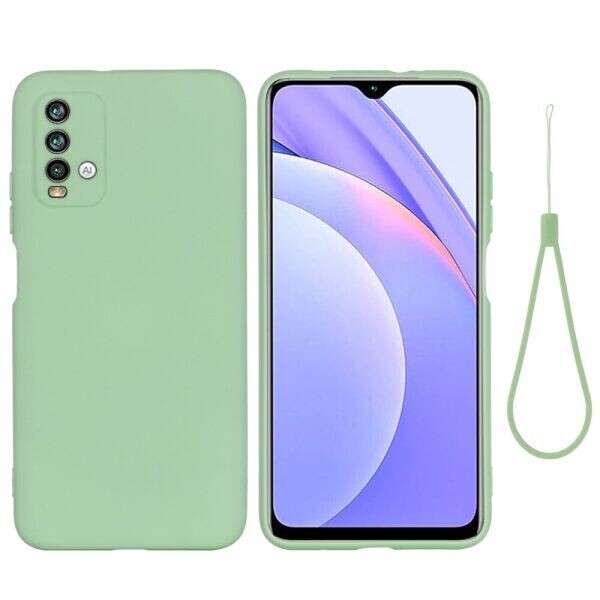 

Защитный чехол Deexe Silicone Case для Xiaomi Redmi 9T - Green