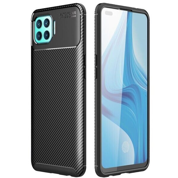

Защитный чехол Deexe Fusion для OPPO Reno 4 lite - Black