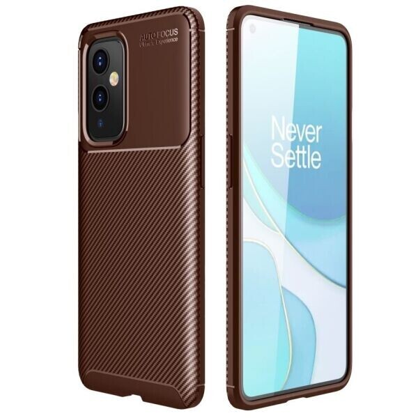 

Защитный чехол Deexe Fusion для OnePlus 9 - Brown