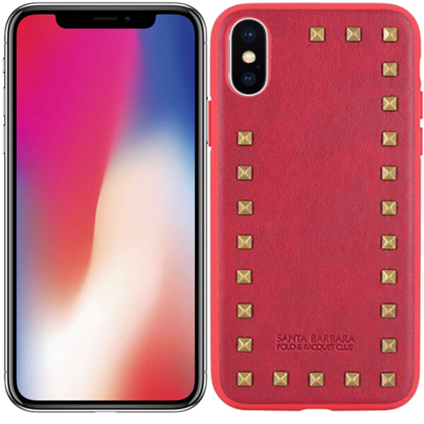 

Чехол Santa Barbara Polo & Racquet Club Debonair для iPhone X Red (23159)
