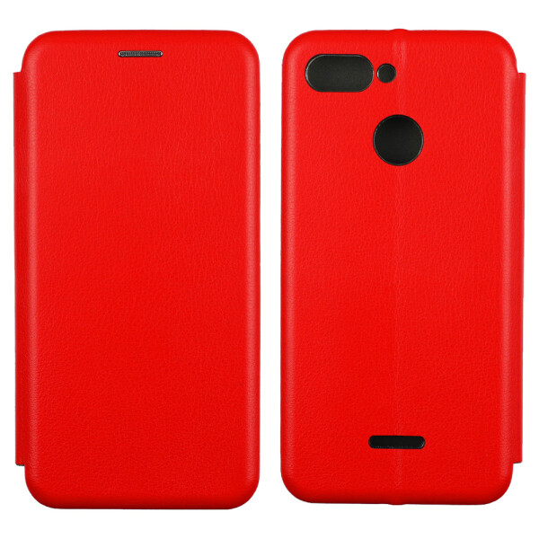 

Чехол книжка U-Like Best для Xiaomi Redmi 6 Red (24972)
