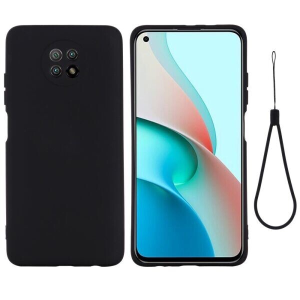 

Защитный чехол Deexe Silicone Case для Xiaomi Redmi Note 9T - Black