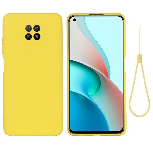 

Защитный чехол Deexe Silicone Case для Xiaomi Redmi Note 9T - Yellow