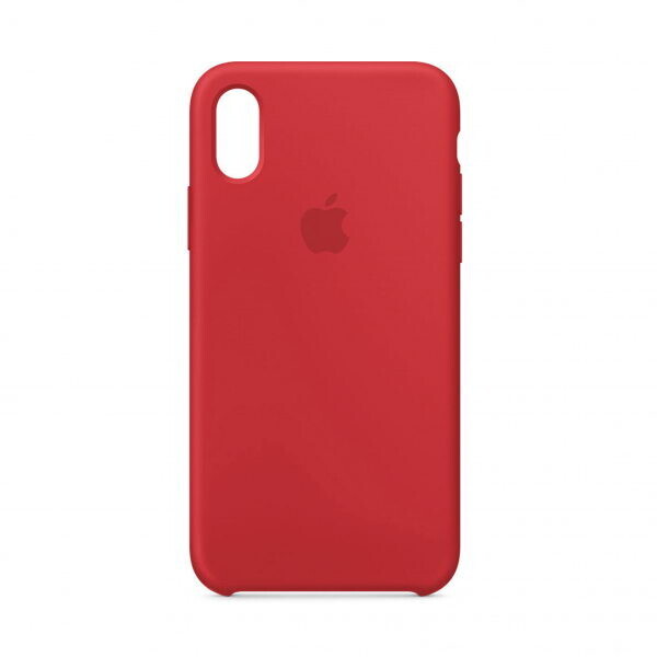 

Чехол силиконовый Silicone Case Apple iPhone X, XS (14) Красный