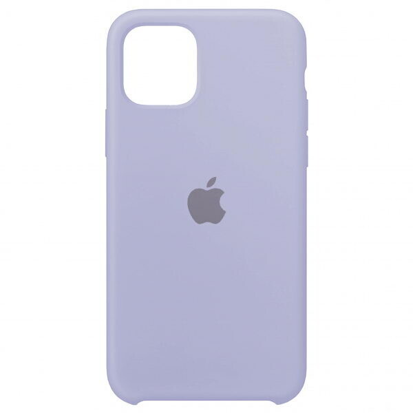 

Чехол силиконовый Silicone Case Apple iPhone 11 (5) lilac cream