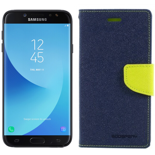 

Чехол книжка Goospery для Samsung J730 (J7-2017) Blue (16115)