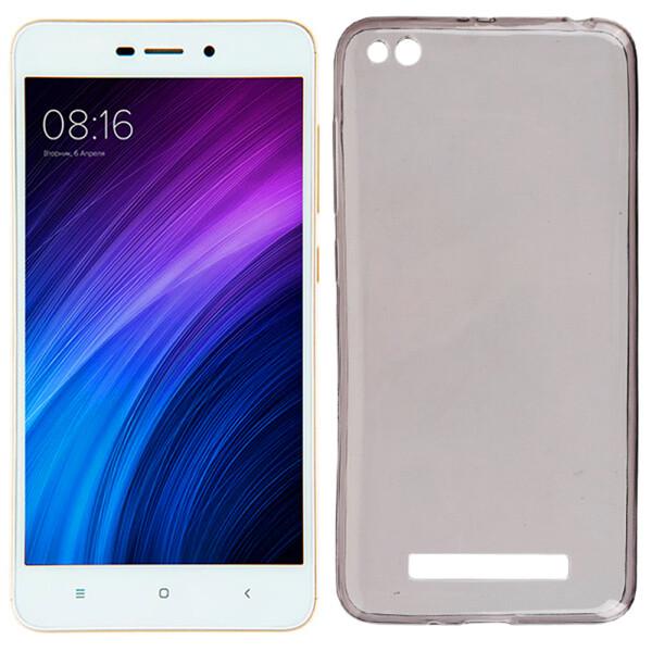 

Чехол Ultra Thin Silicone Remax 0.2 mm для Xiaomi Redmi 4a Black (13654)