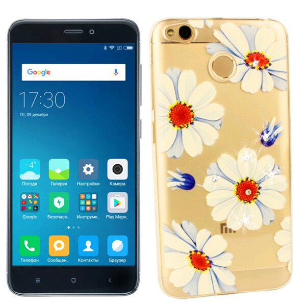 

Чехол Lucent Diamond Case для Xiaomi Redmi 4x Daisy (Blue) (17329)