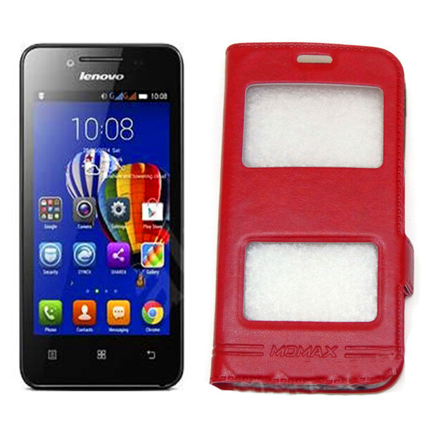 

Чехол книжка Momax для Lenovo A319 Red (19922)