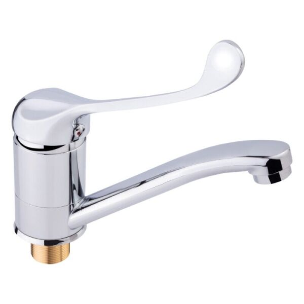 

Смеситель для раковины локтевой LIDZ Watt LIDZCRM8300301 хром латунь 76343