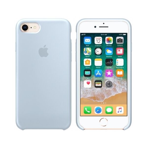 

Чехол Silicone Case Apple iPhone 7, iPhone 8 Оригинал Mist Синий