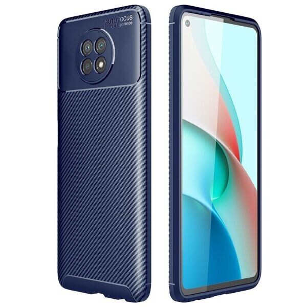 

Защитный чехол Deexe Fusion для Xiaomi Redmi Note 9T - Blue
