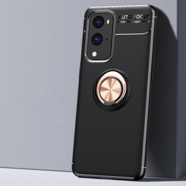 

Защитный чехол UniCase Magnetic Ring для OnePlus 9 Pro - Black / Gold