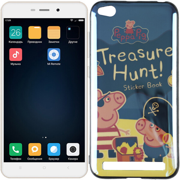 

Чехол U-Like Picture series для Xiaomi Redmi 4a Peppa Pig (21817)