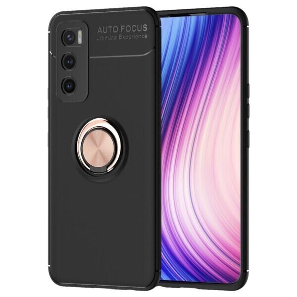 

Защитный чехол UniCase Magnetic Ring для VIVO V20 SE - Black / Gold