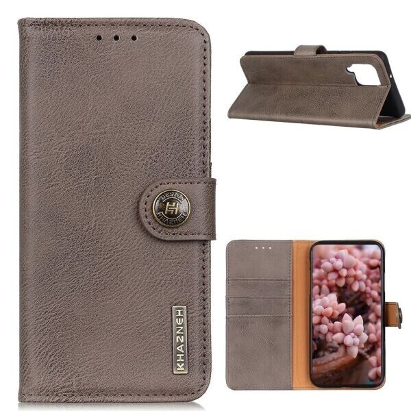 

Чехол-книжка KHAZNEH Wallet Cover для Samsung Galaxy A12 - Khaki