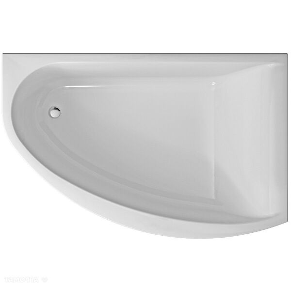 

Ванна акриловая угловая KOLO MIRRA XWA3370000 170см x 110см правая с ножками 82200