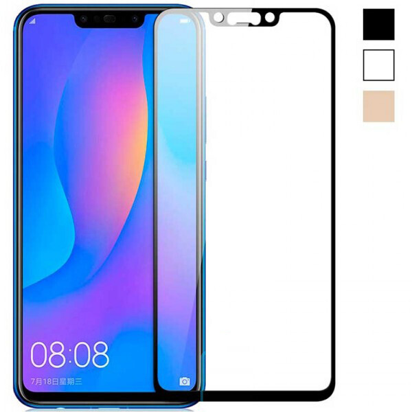

Защитное стекло 3D Huawei P Smart Plus, Nova 3i Черный тех. пакет