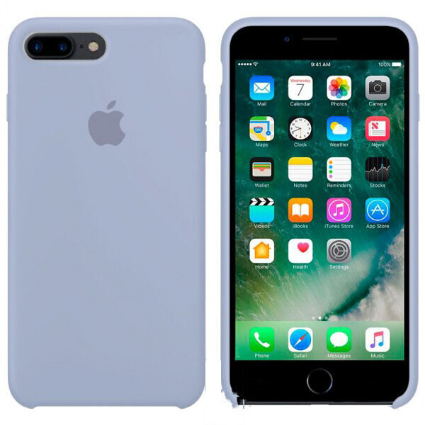 

Чехол Silicone Case Apple iPhone 7 Plus, 8 Plus светло-Голубой 05