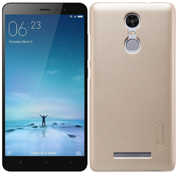 

Чехол NILLKIN Super Frosted Shield для Xiaomi Redmi Note 3 Gold (12869)