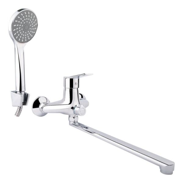 

Смеситель для ванны одноручный с поворотным изливом LIDZ 20 38 LIDZCRM203800500 хром силумин 61552