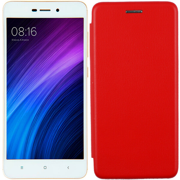 

Чехол книжка U-Like Best для Xiaomi Redmi 5a/Redmi Go Red (21360)