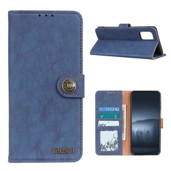 

Чехол-книжка KHAZNEH Wallet Cover для Samsung Galaxy A02s (A025) - Blue