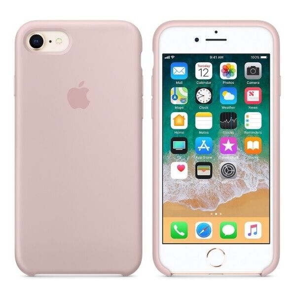 

Чехол Silicone Case Apple iPhone 7, iPhone 8 Оригинал Розовий Sand